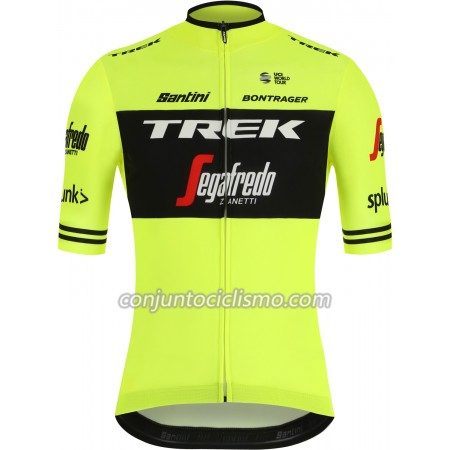 Maillot mangas cortas 2019 Trek-Segafredo N002